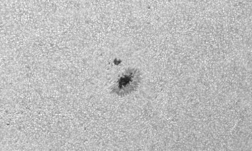 2023年3月28日の黒点（活動領域13257）