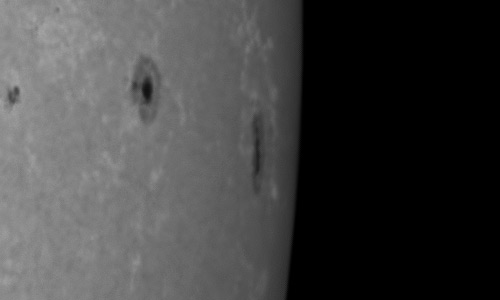 2023年3月31日の黒点（活動領域13260）