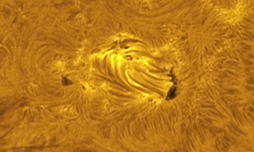 2023年4月3日のプロミネンス