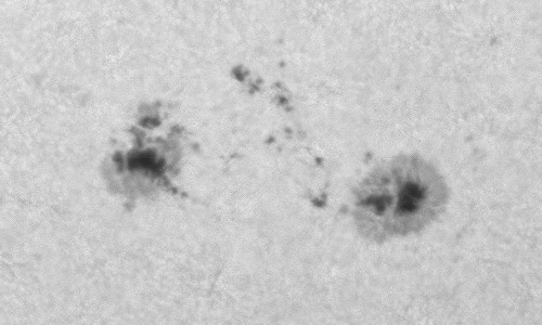 2023年4月4日の黒点（活動領域13270）