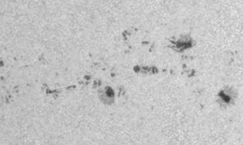 2023年4月11日の黒点（活動領域13272）