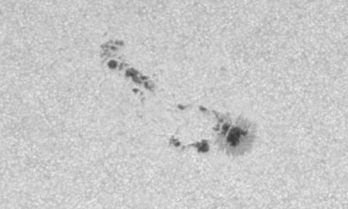 2023年4月11日の黒点（活動領域13273）