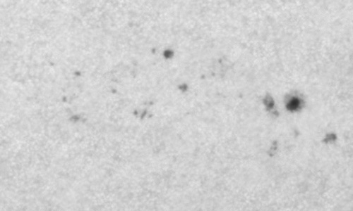 2023年4月14日の黒点（活動領域13272）