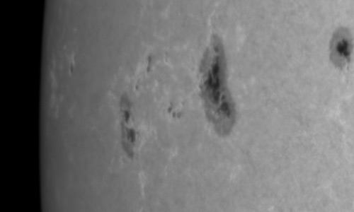 2023年4月14日の黒点（活動領域13281）