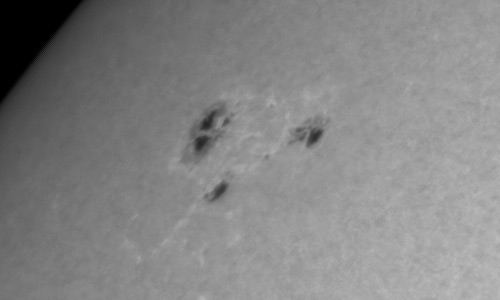 2023年4月14日の黒点（活動領域13282）