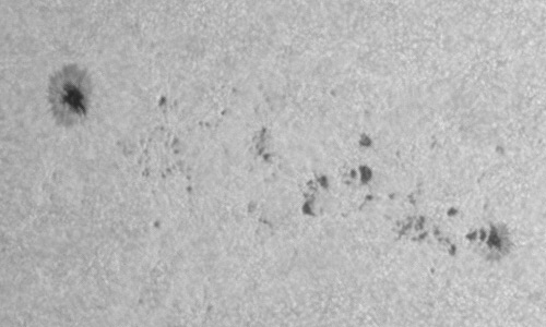 2023年4月15日の黒点（活動領域13279）