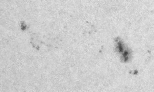 2023年4月18日の黒点（活動領域13281）