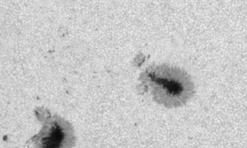 2023年4月27日の黒点（活動領域13285）