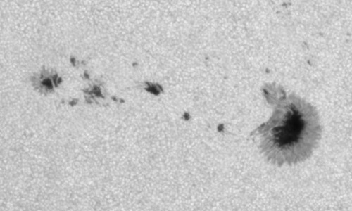 2023年4月27日の黒点（活動領域13288）