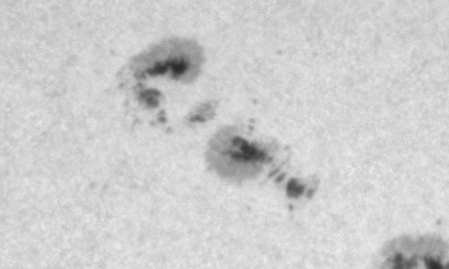 2023年5月6日の黒点（活動領域13296）