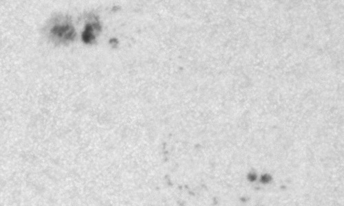 2023年5月7日の黒点（活動領域13293）