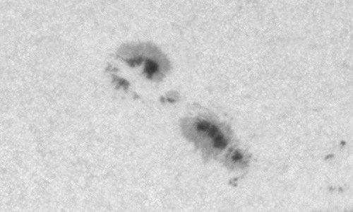 2023年5月7日の黒点（活動領域13296）