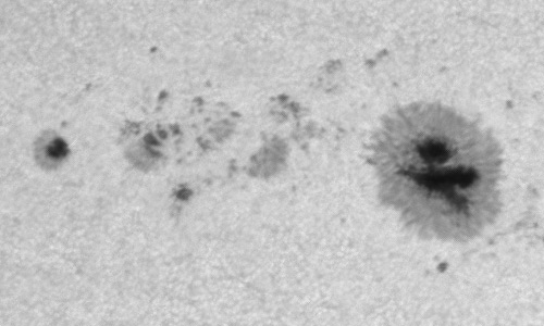 2023年5月7日の黒点（活動領域13297）