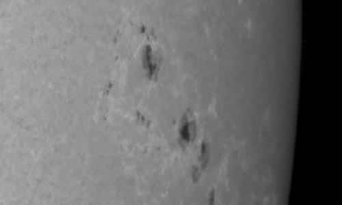 2023年5月12日の黒点（活動領域13296）