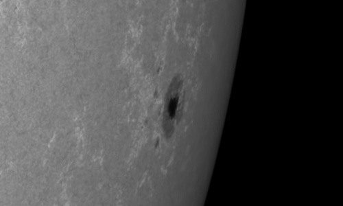 2023年5月14日の黒点（活動領域13297）