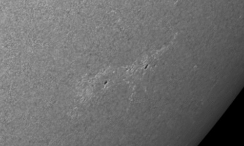 2023年5月17日の黒点（活動領域13306）