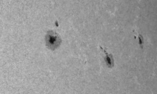 2023年5月31日の黒点（活動領域13318）