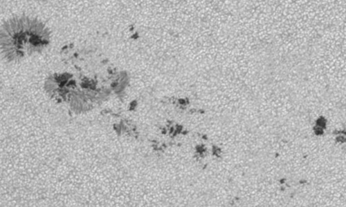 2023年6月6日の黒点（活動領域13323）