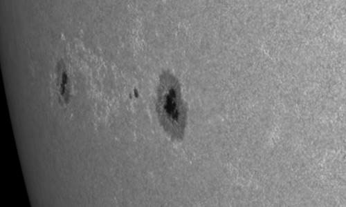 2023年6月8日の黒点（活動領域13331）