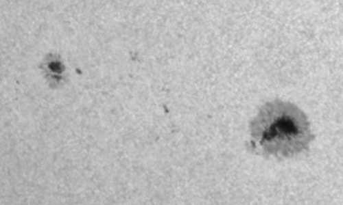 2023年6月11日の黒点（活動領域13331）