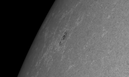 2023年6月14日の黒点（活動領域13334）