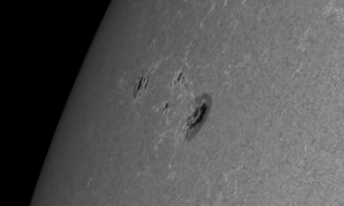 2023年6月16日の黒点（活動領域13338）