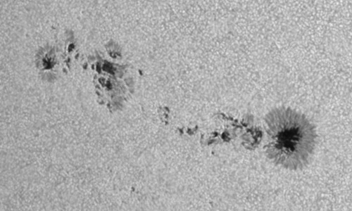 2023年6月17日の黒点（活動領域13335）