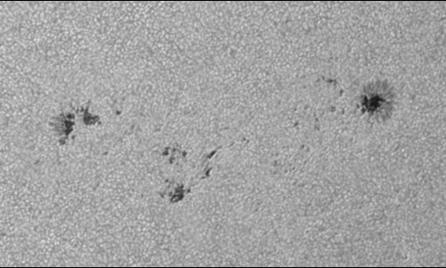 2023年6月20日の黒点（活動領域13333）