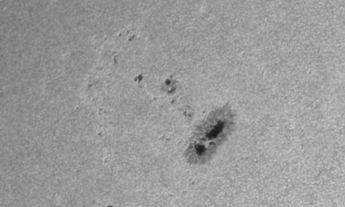 2023年6月20日の黒点（活動領域13340）