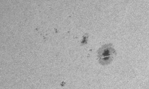 2023年6月21日の黒点（活動領域13340）