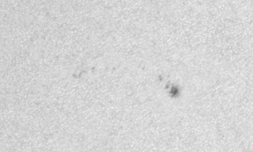 2023年6月24日の黒点（活動領域13345）