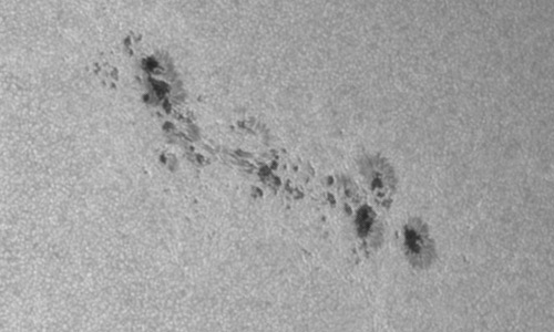 2023年6月27日の黒点（活動領域13340）