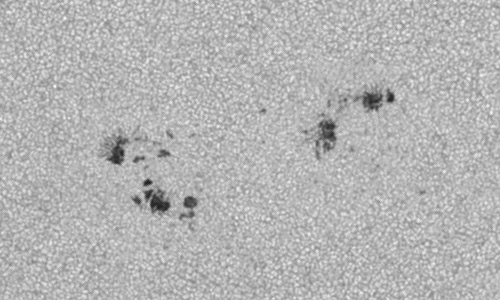 2023年7月4日の黒点（活動領域13357）