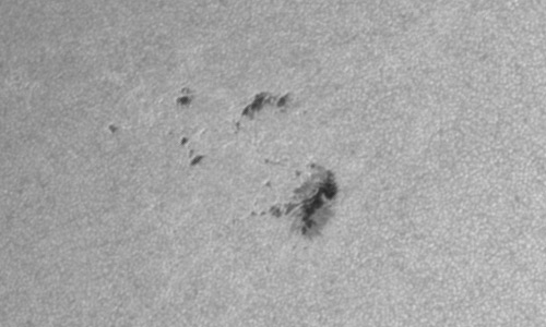 2023年7月5日の黒点（活動領域13361）