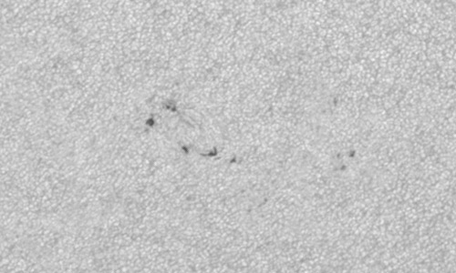 2023年7月7日の黒点（活動領域13366）