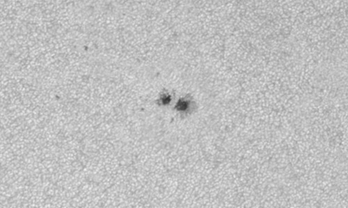 2023年7月7日の黒点（活動領域13360）