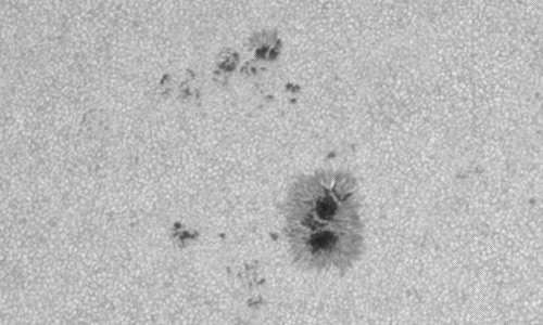 2023年7月20日の黒点（活動領域13376）