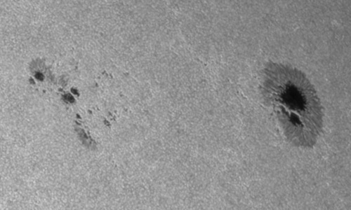 2023年7月22日の黒点（活動領域13372）