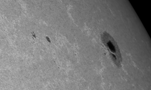 2023年7月23日の黒点（活動領域13372）