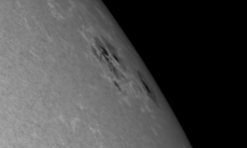 2023年7月27日の黒点（活動領域13376）