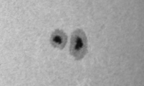 2023年7月27日の黒点（活動領域13377）