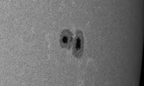 2023年7月28日の黒点（活動領域13377）