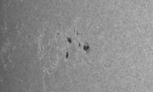 2023年7月31日の黒点（活動領域13392）