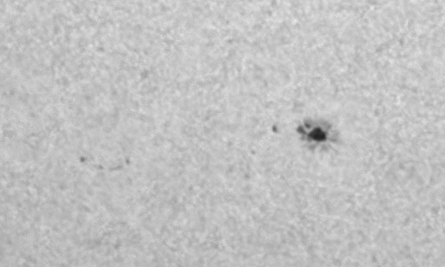 2023年7月31日の黒点（活動領域13388）