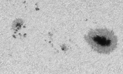 2023年8月1日の黒点（活動領域13386）