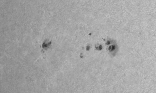 2023年8月1日の黒点（活動領域13392）