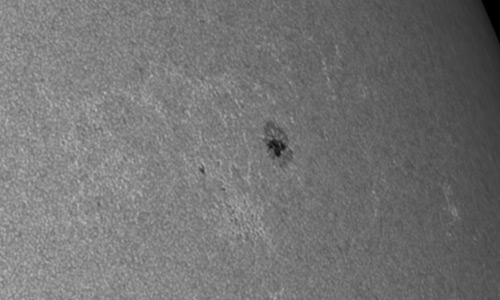 2023年8月9日の黒点（活動領域13392）