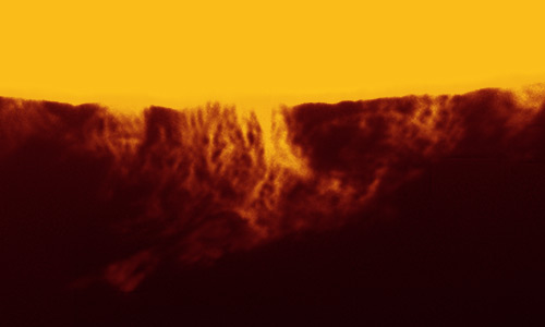 2023年8月9日のプロミネンス