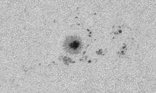 2023年8月10日の黒点（活動領域13395）
