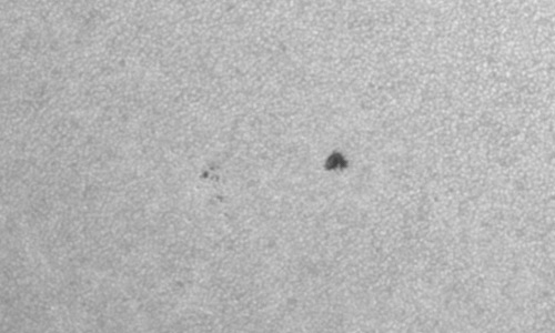 2023年8月10日の黒点（活動領域13399）